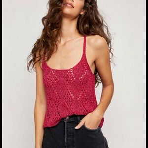 Free People Crochet Top
